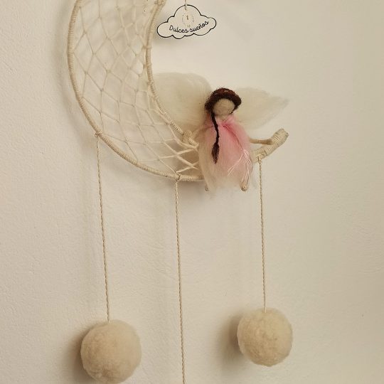 A1 atrapasueños hada rosa